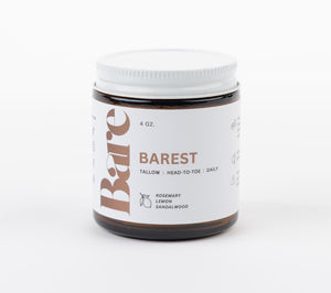Barest | Minimalist Tallow Body & Face Butter